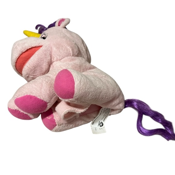 Wow Wee Alive Jr. Play and Say Interactive Plush Puppet pink Unabelle Unicorn - Picture 2 of 3